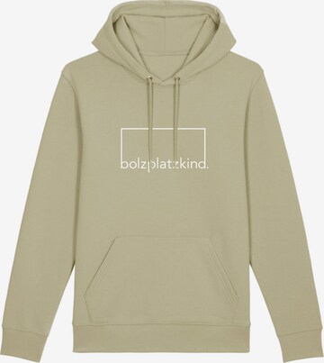 Bolzplatzkind Sweatshirt in Beige: predná strana