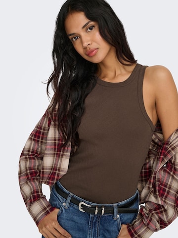 ONLY Top 'ONLMadison' | rjava barva