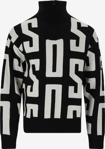 SOS Sweater 'Verbier' in Black: front