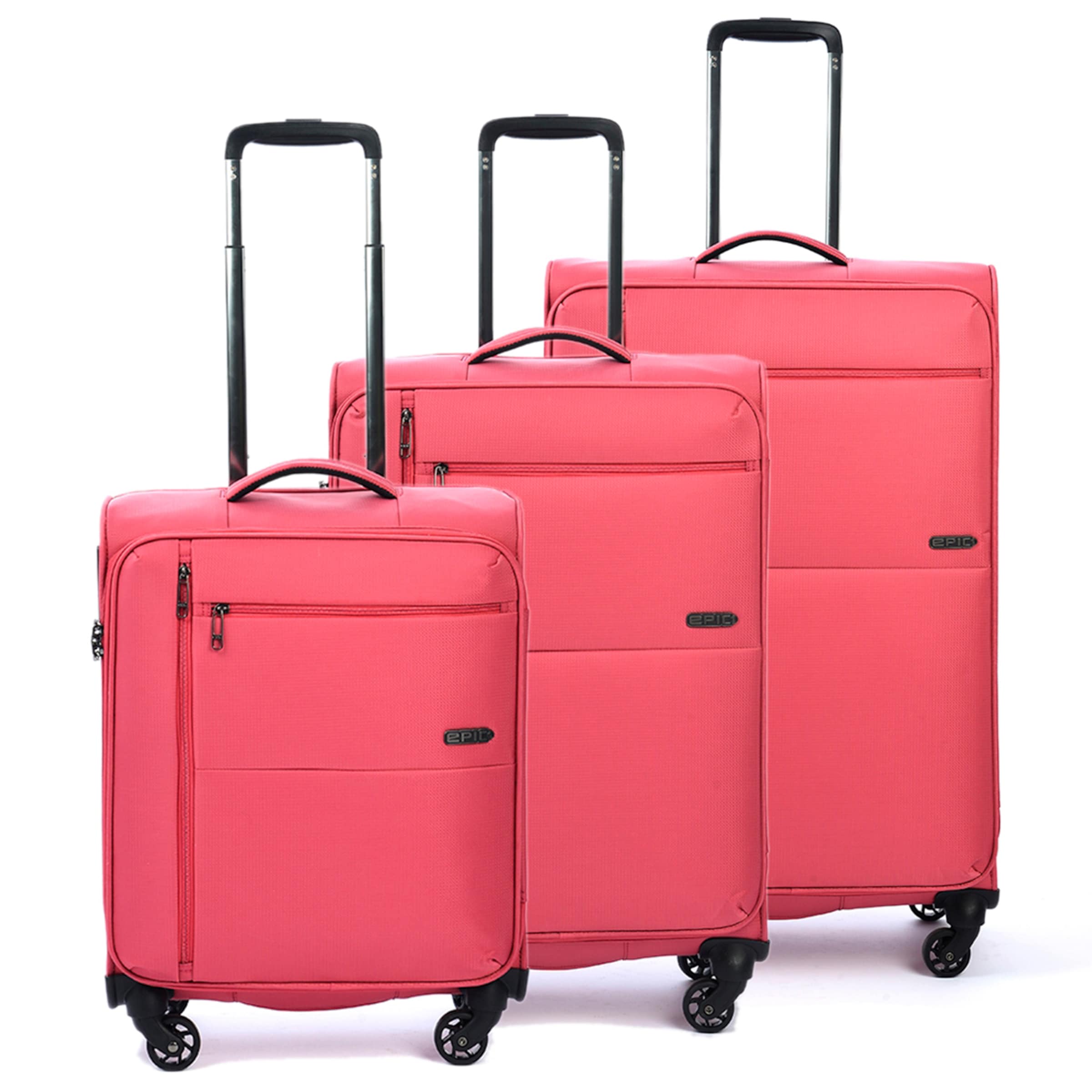 Epic Kofferset 'Nano' in Roze: voorkant