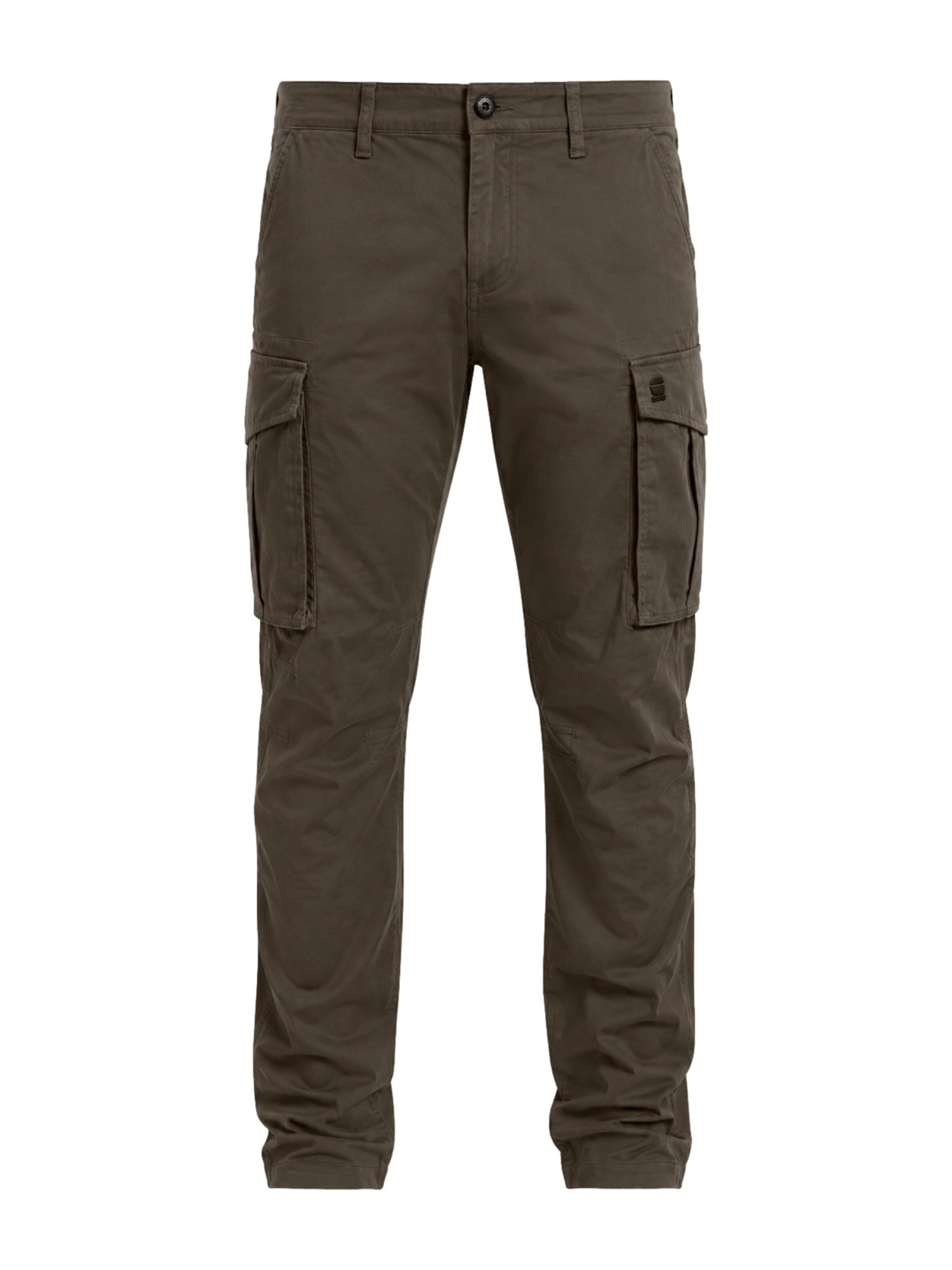 G-STAR Конический (Tapered) Брюки-карго ' Zip 3D' в Зеленый: спереди