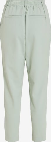 VILA Tapered Élére vasalt nadrágok 'VIVarone' - zöld