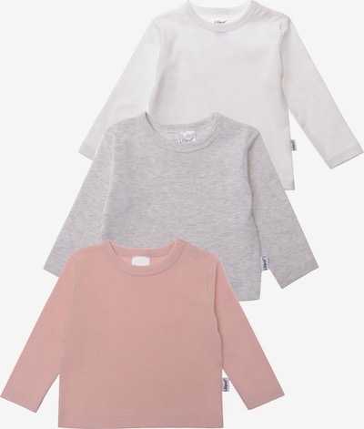 LILIPUT Langarmshirt in grau / rosa / weiß, Produktansicht
