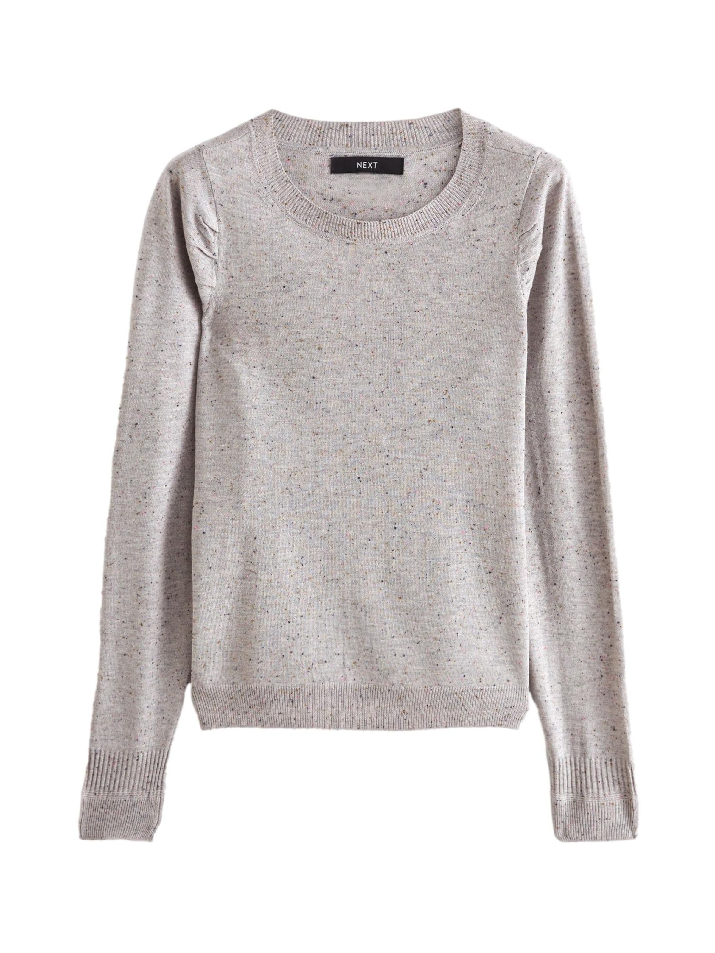 Next Trui in Grijs: voorkant
