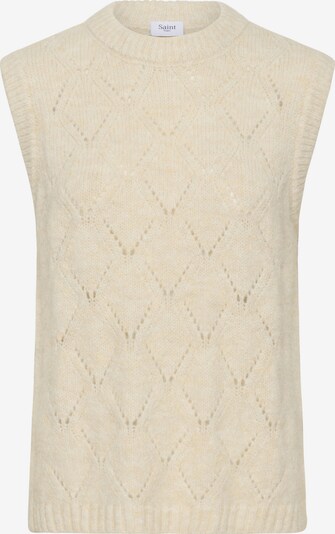 SAINT TROPEZ Weste 'Pavaani' in L in creme, Produktansicht
