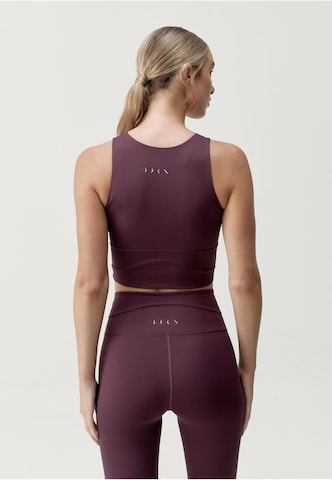 Born Living Yoga Bralette Bra 'Saori' in Red