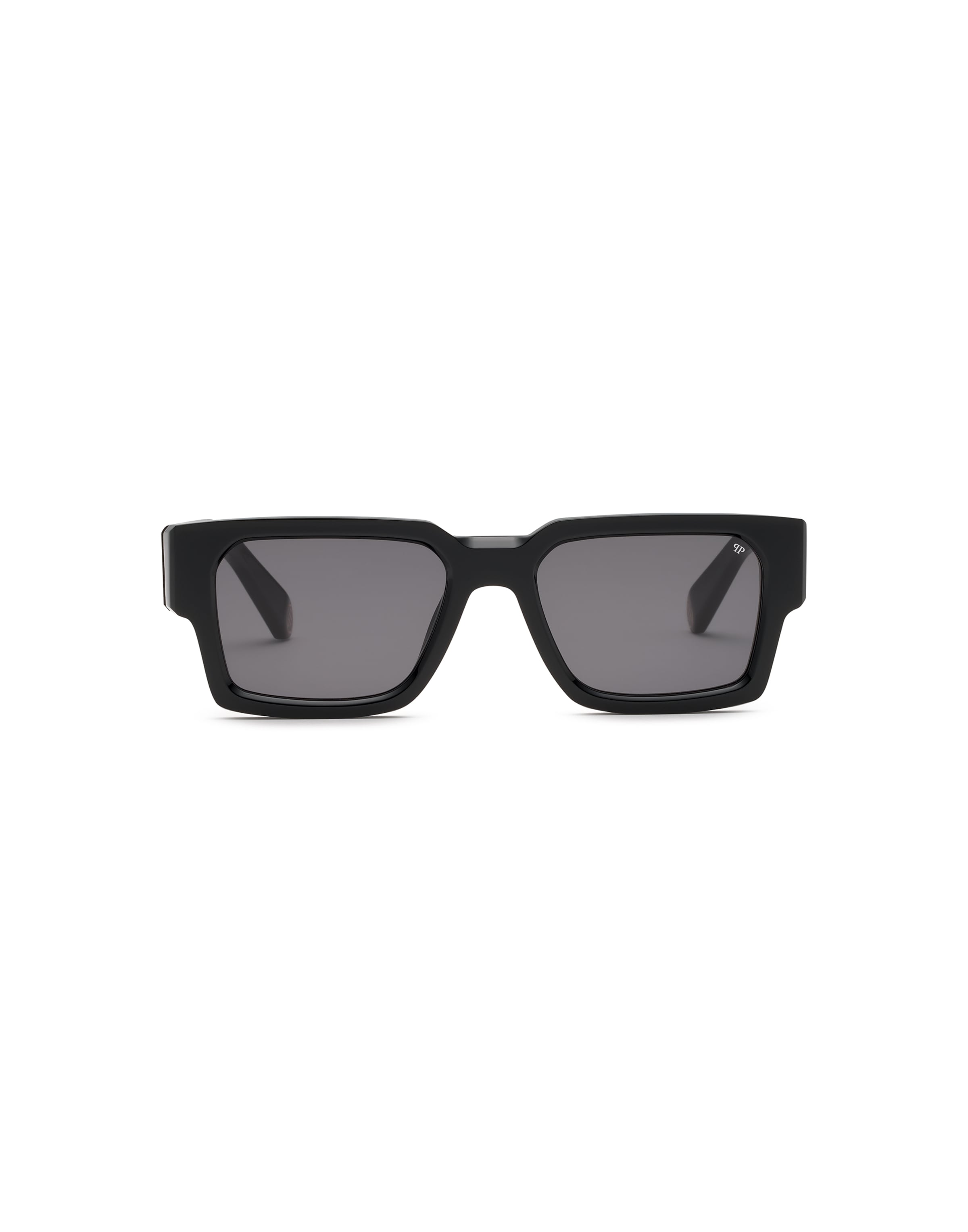 Philipp Plein - Gafas de sol 'Plein Master' en negro: frente