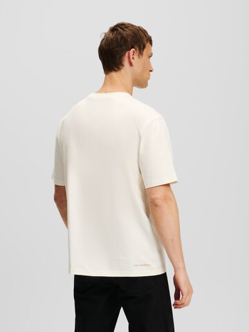 T-Shirt Karl Lagerfeld en blanc