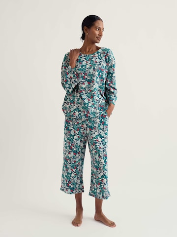 Pigiama 'Tree Shadow' di Seasalt Cornwall in blu: frontale