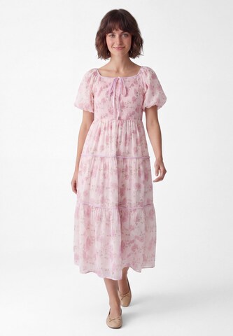 Usha - Vestido em rosa