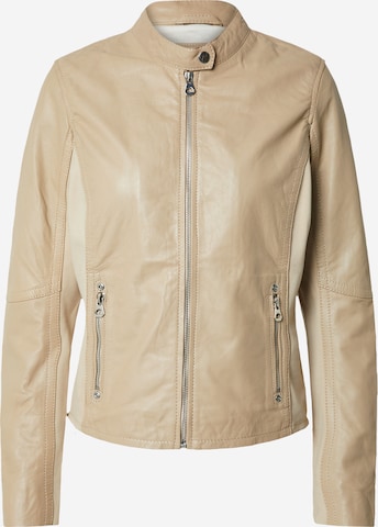 Gipsy Between-Season Jacket 'Clair' in Beige: front