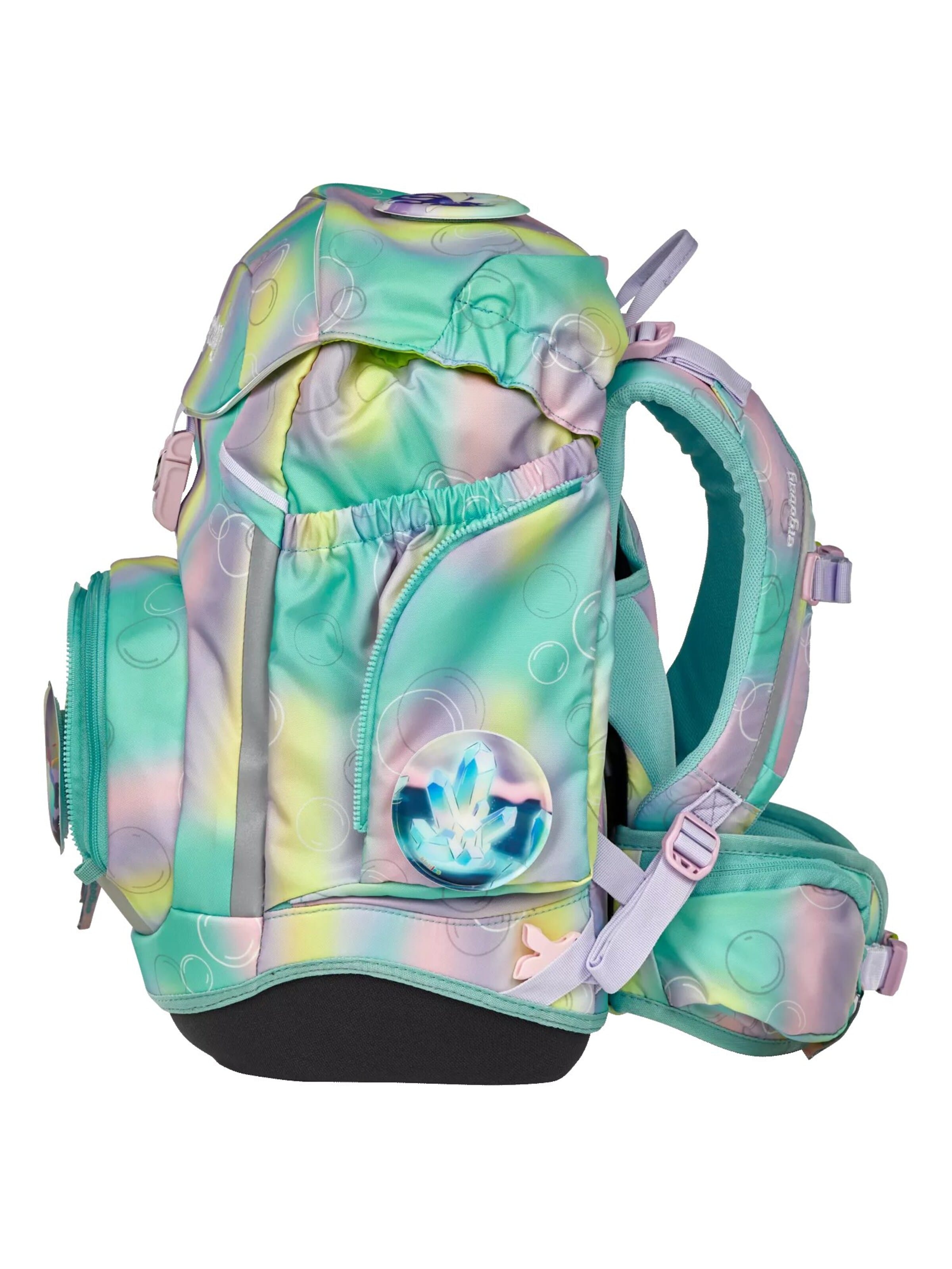 ergobag Backpack 'Schulranzen-Set pack Set' in Green
