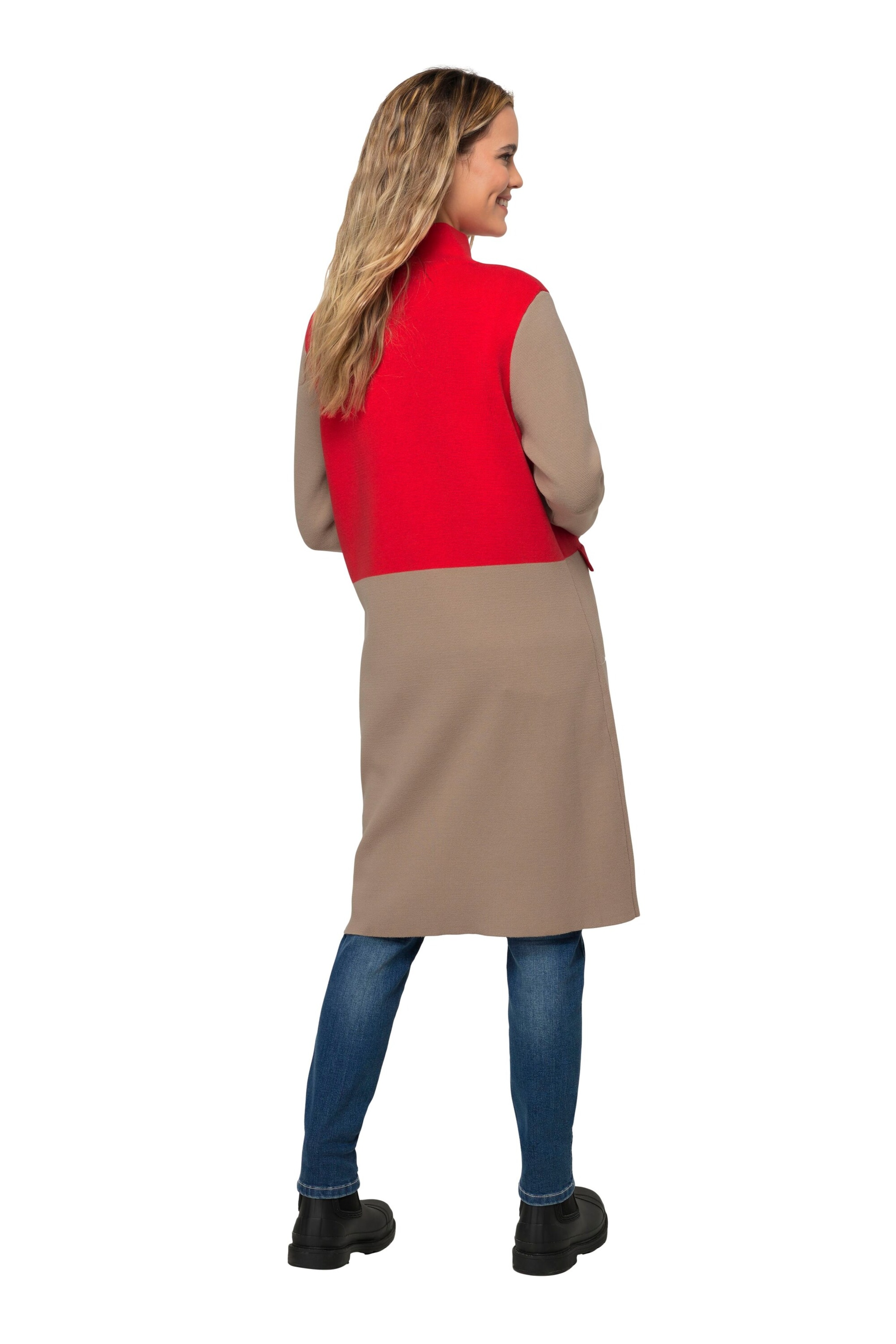 LAURASØN Strickjacke in Beige