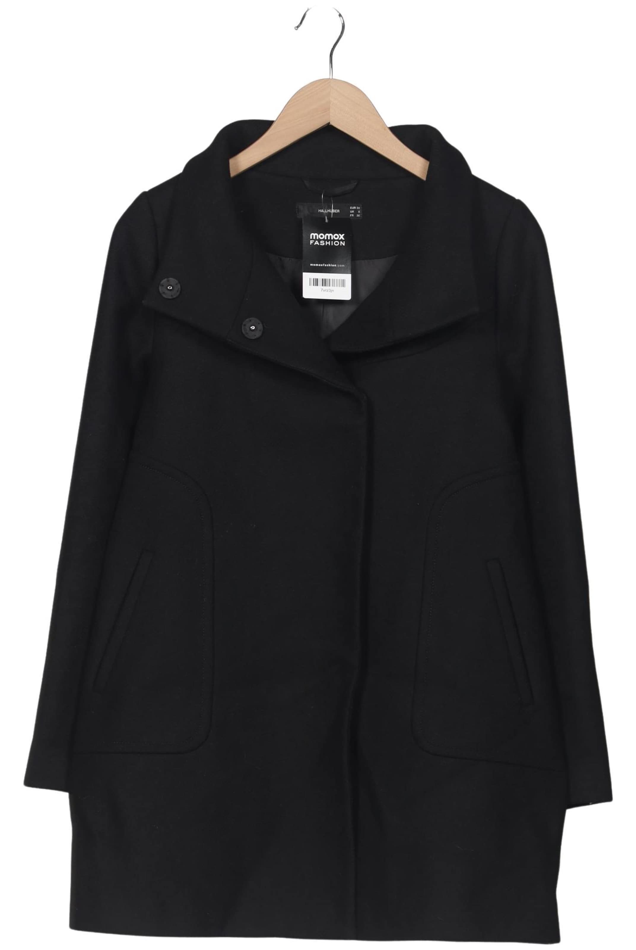 Pre Owned Hallhuber Kurzmantel Schwarz Hallhuber Mantel Hallhuber