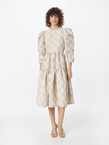 Robe 'Adrielle' Stella Nova en beige : devant