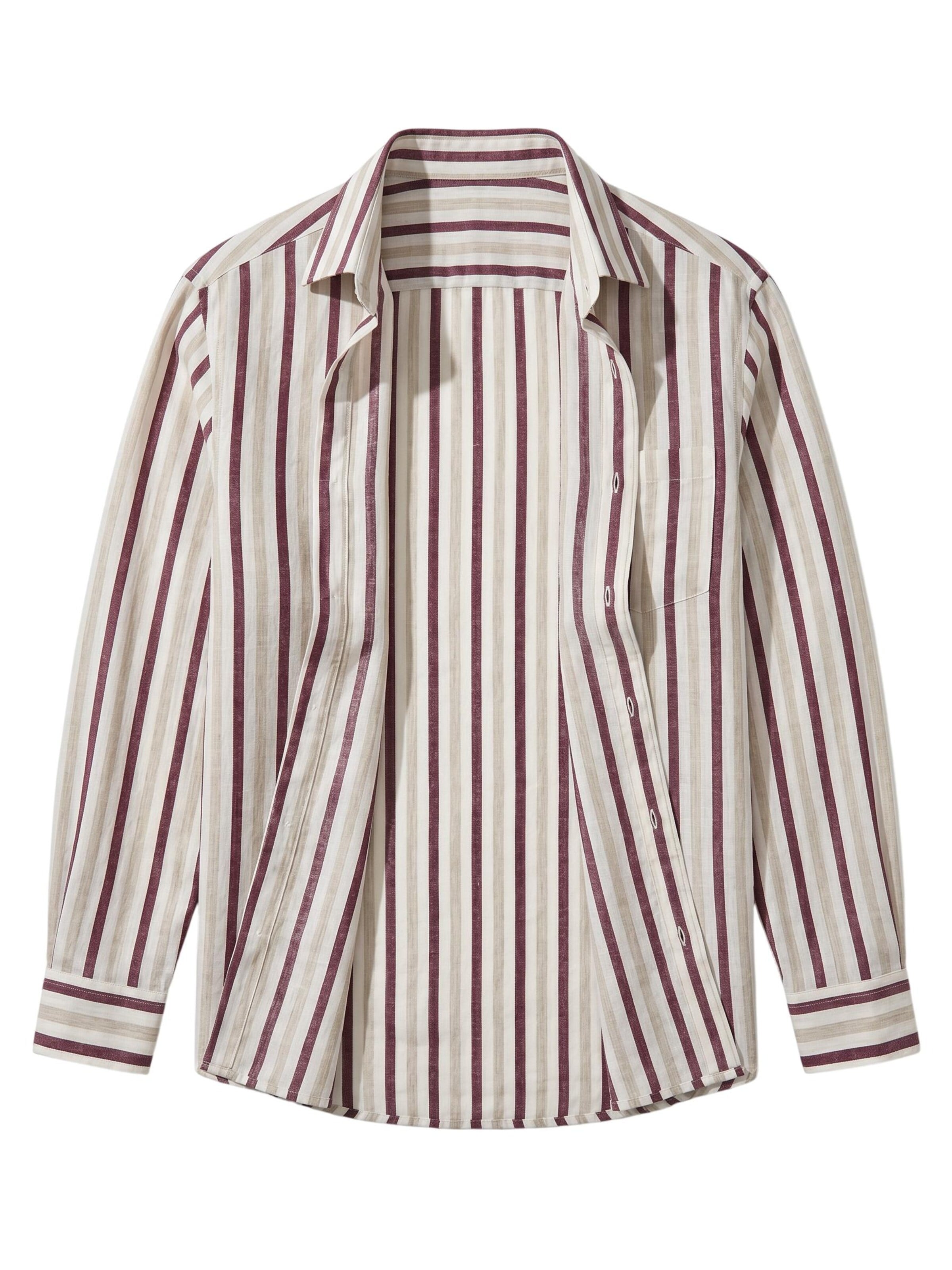 Kleidermafia Button Up Shirt in S in Bordeaux, Item view
