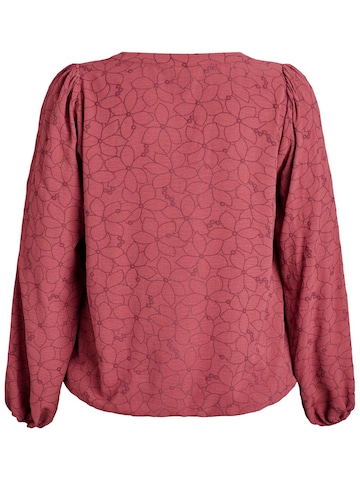 Zizzi Bluza 'Cabine' | rdeča barva