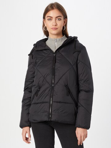 ESPRIT Winter Jacket in Black: front