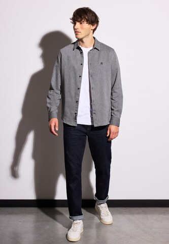 Street One MEN Regular Fit Hemd in Schwarz