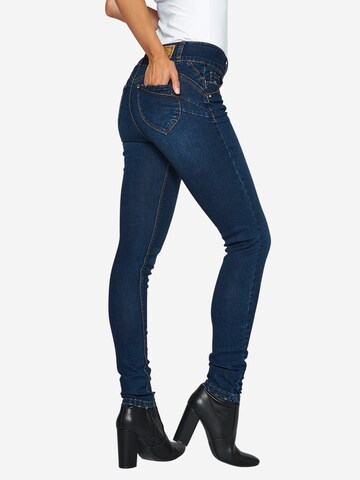 Skinny Jean KOROSHI en bleu