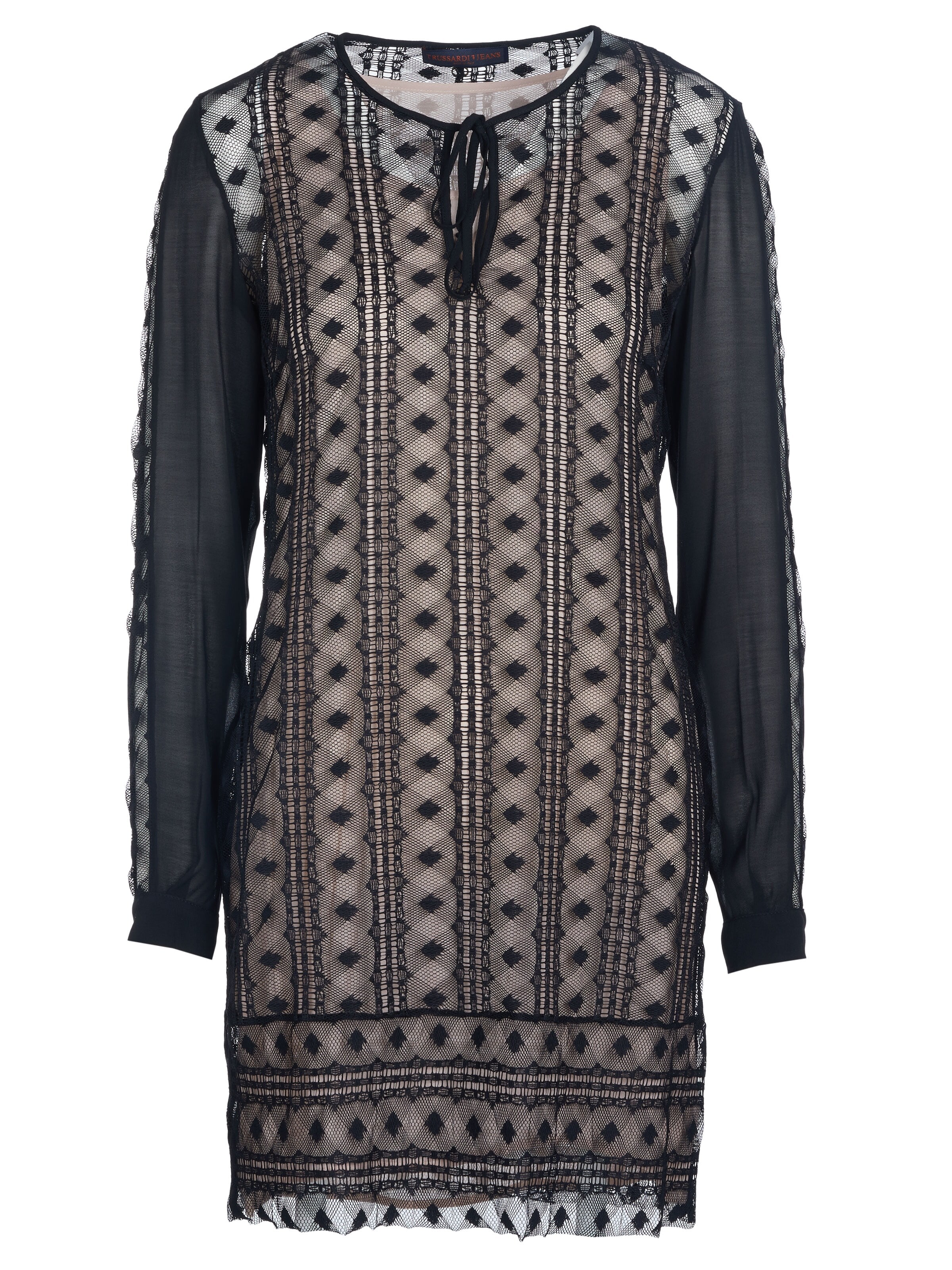 Trussardi Jurk 'Trussardi jeans Kleid' in 34 in de kleur Zwart, Productweergave