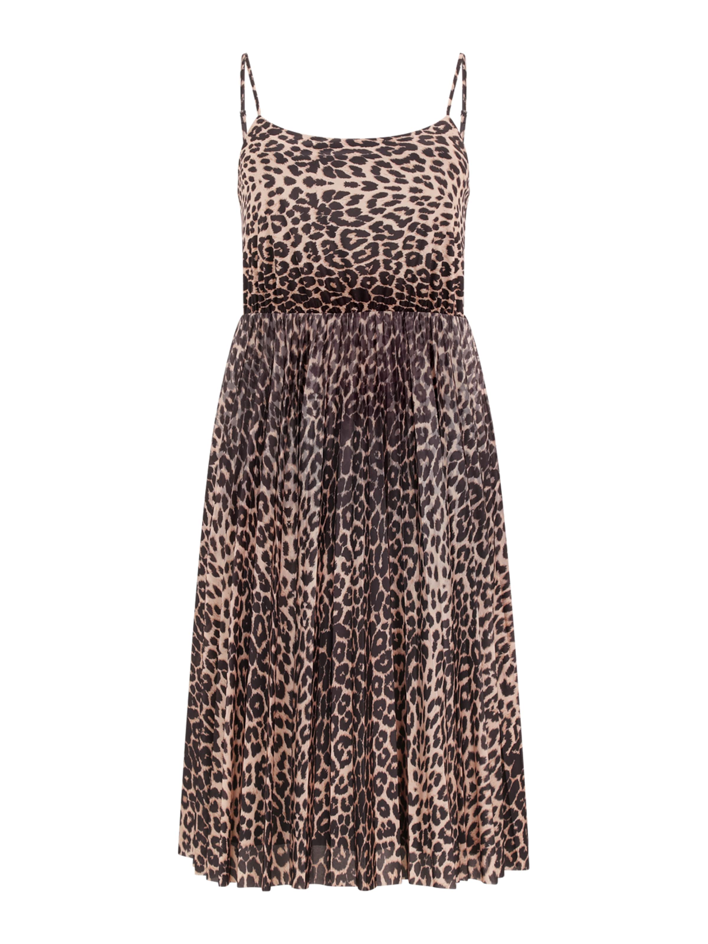 Guido Maria Kretschmer Curvy Рокля &#x27;Silke&#x27; в кафяво: отпред