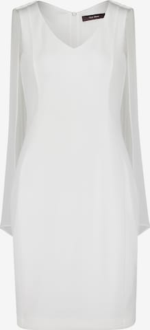 Vera Mont Φόρεμα σε λευκό: μπροστά