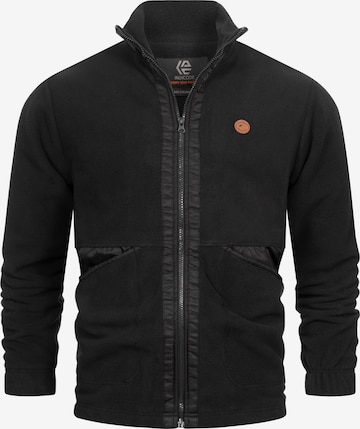 INDICODE JEANS Between-season jacket in Black: front