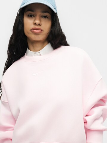 Nike Sportswear Mikina 'Phoenix Fleece' - Ružová