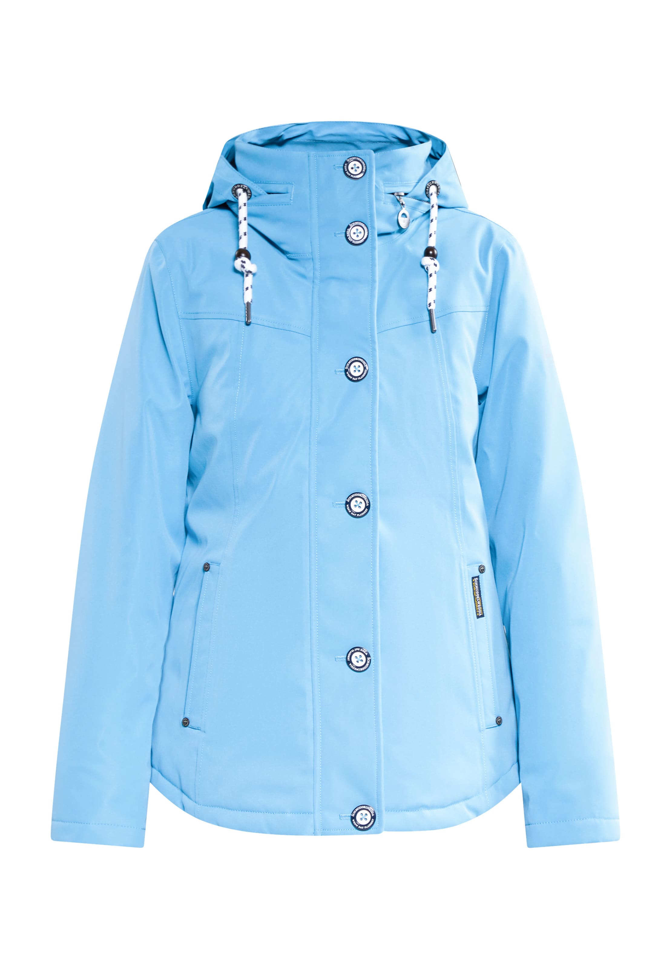 Schmuddelwedda Funktsionaalne jope, värv sinine: eest vaates