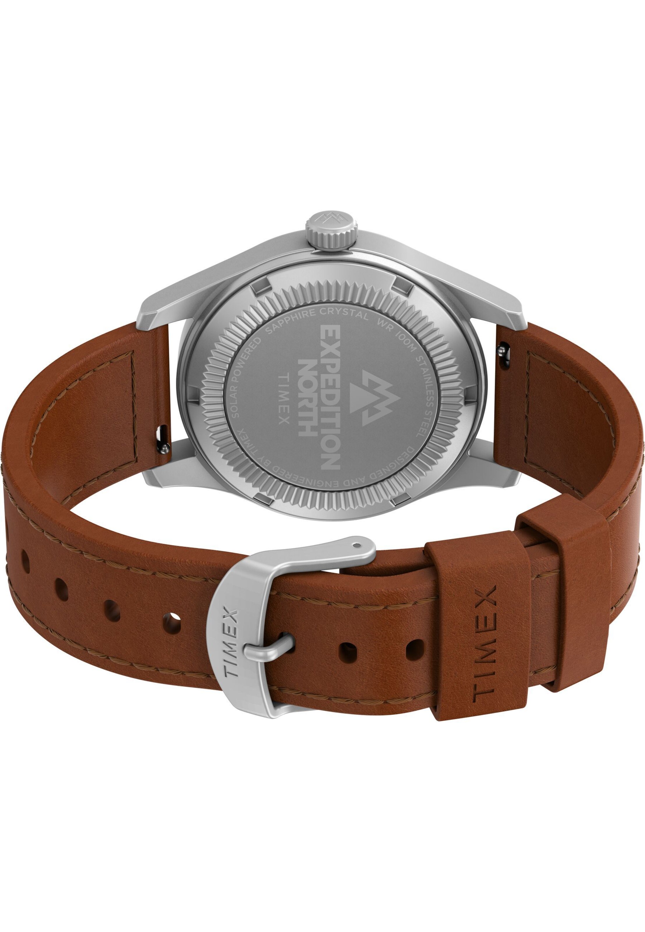 TIMEX Analog watch 'Expedition North Field Solar ' in Brown