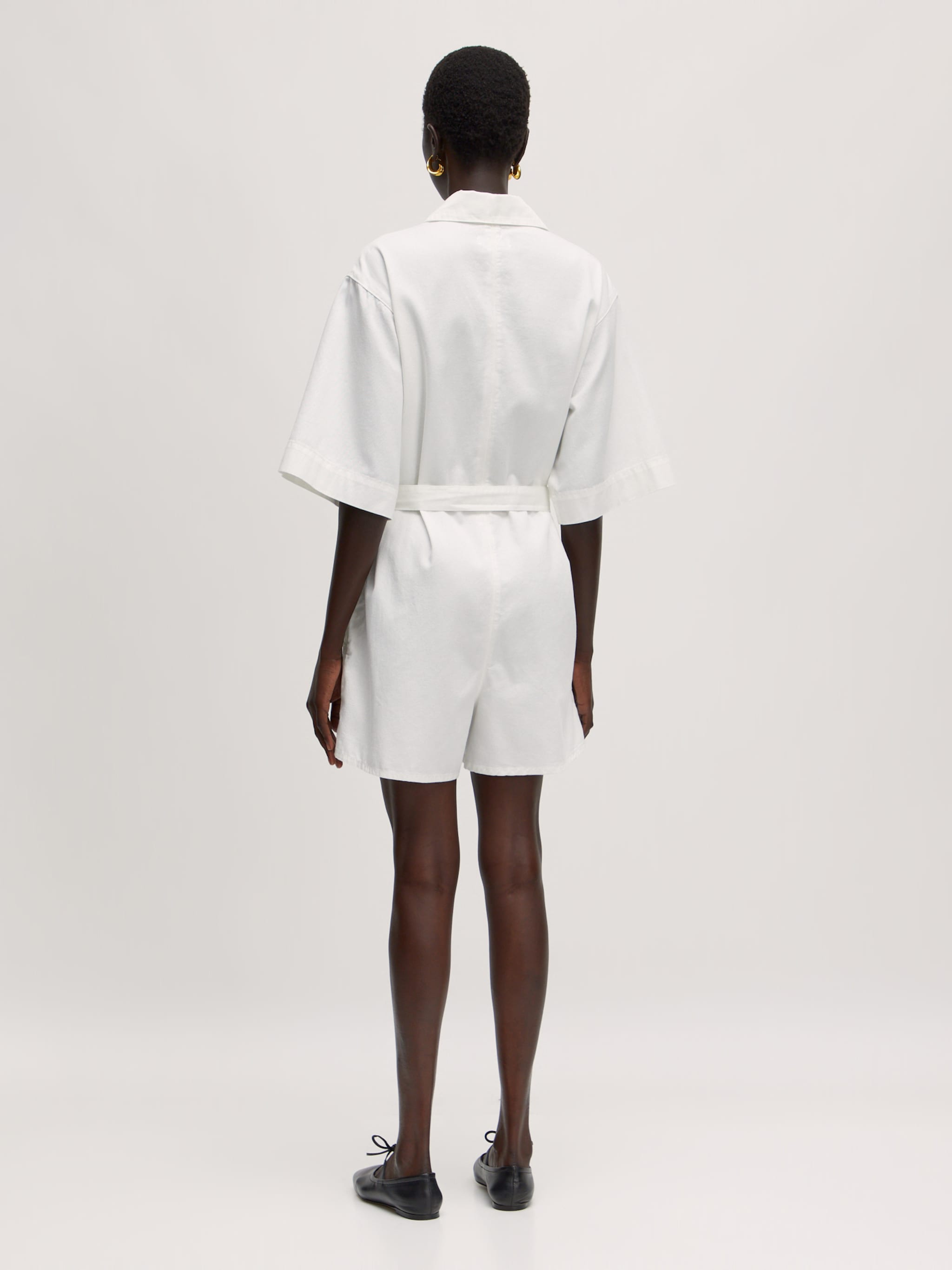 EDITED Produkte Jumpsuit 'Nuria' weiß