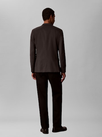 Calvin Klein Regular fit Colbert in Grijs
