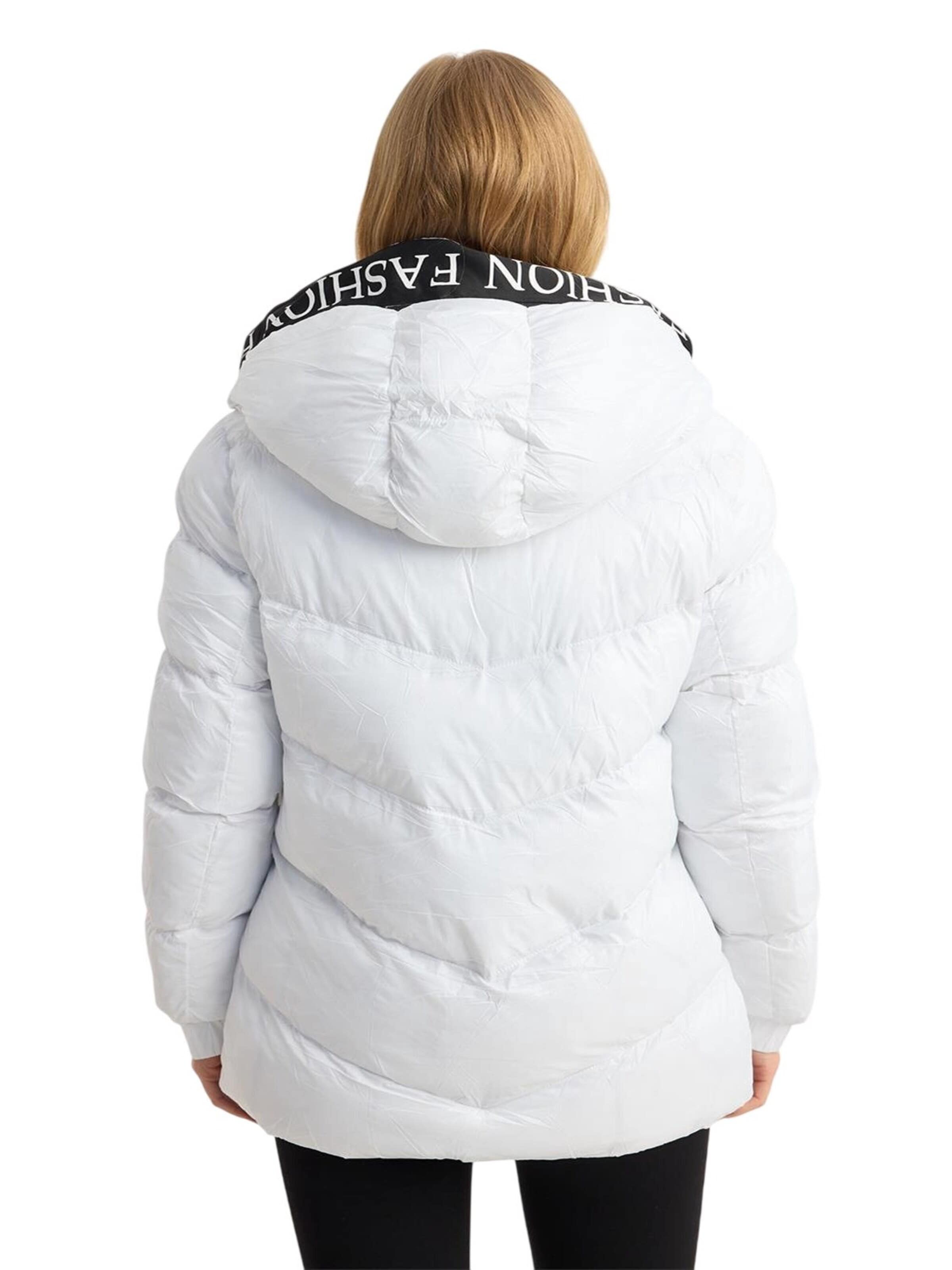 Manteau d’hiver HOME STORE en blanc