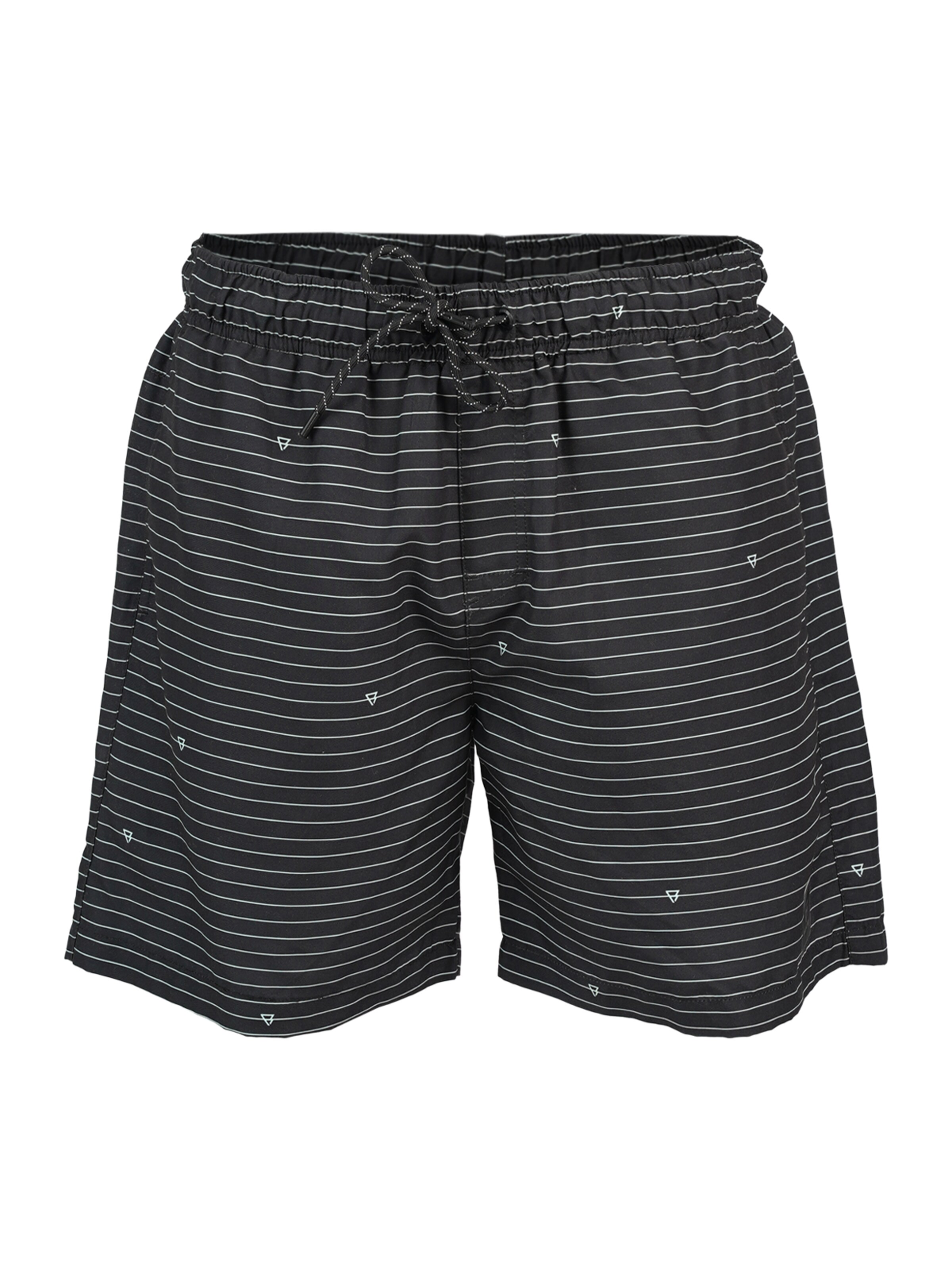 BRUNOTTI Badeshorts in Schwarz: Vorderseite