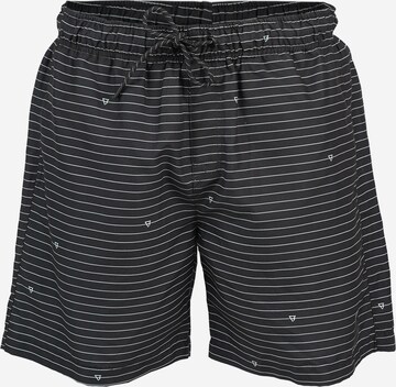 BRUNOTTI Badeshorts in Schwarz: predná strana