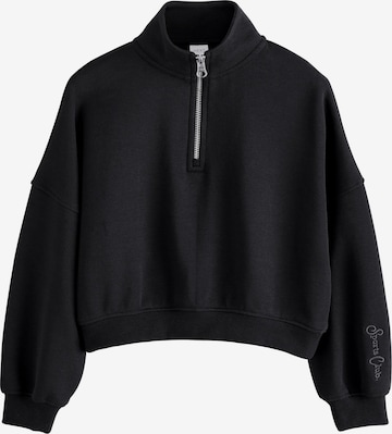 juoda Next Megztinis be užsegimo: priekis