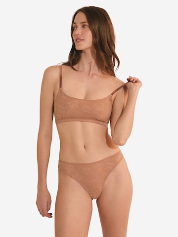 Bustier Soutien-gorge 'Pure Dentell' ETAM en beige