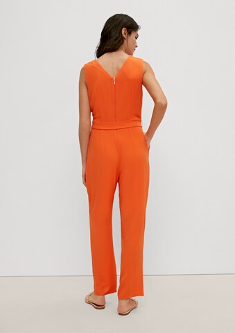 COMMA Jumpsuit i oransje