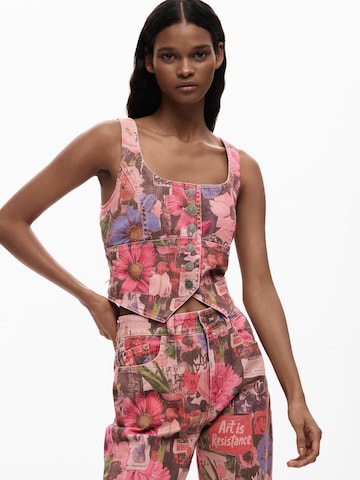 Desigual regular Jeans i rød