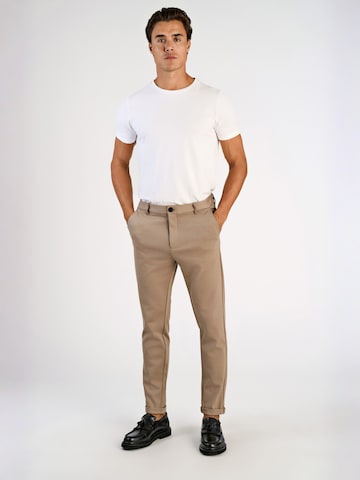 Lindbergh Slimfit Housut värissä beige