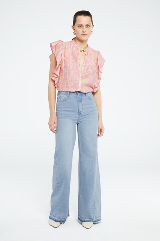 Fabienne Chapot Blouse 'Bibi' in Pink