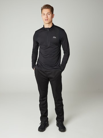 PROTEST Athletic Sweatshirt 'PRTSTRAYED' in Black