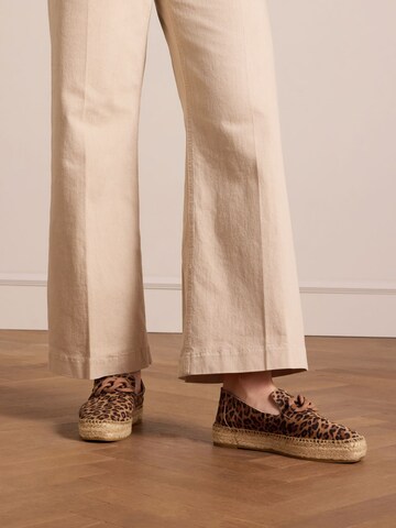 MANFIELD Espadrilles in Beige