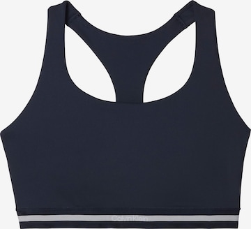 Calvin Klein Sport Sport-BH in Blau: Vorderseite
