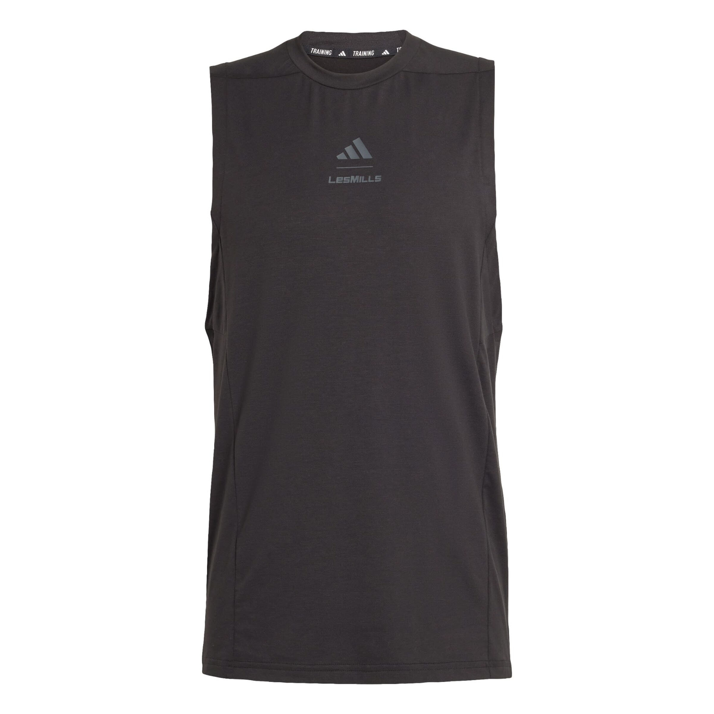 ADIDAS PERFORMANCE - Camiseta funcional 'Les Mills' en negro: frente