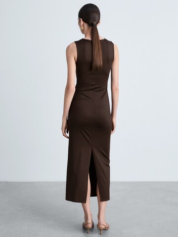 Robe 'LUISA' MANGO en marron