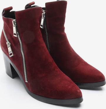 KENZO Stiefeletten 38,5 in Rot: Vorderseite