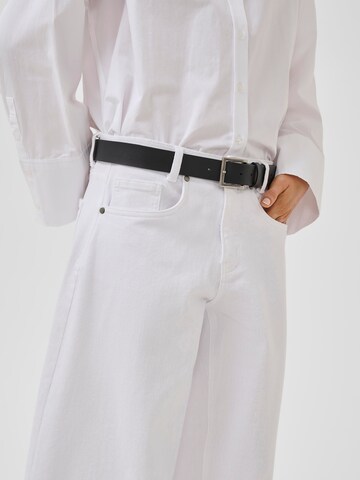 My Essential Wardrobe Barrel Τζιν 'MWHottie' σε λευκό