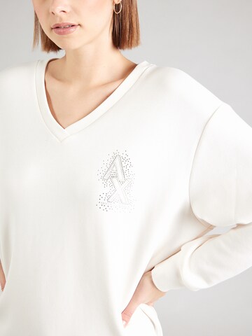 Sweat-shirt ARMANI EXCHANGE en blanc